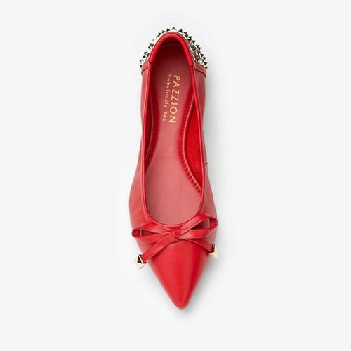 Giày Bệt Nữ Pazzion 833-20 - RED - Màu Đỏ Size 40-2